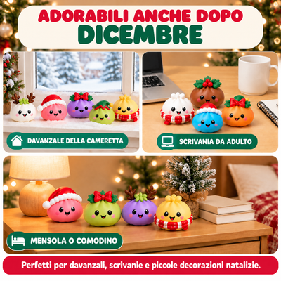 Calendario dell’Avvento Squishy con 24 Sorprese Natalizie